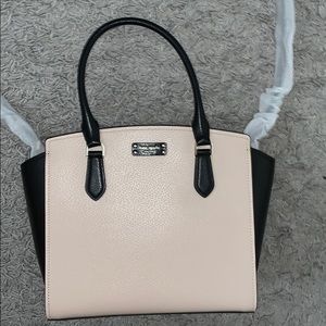 Kate spade cream & black bag